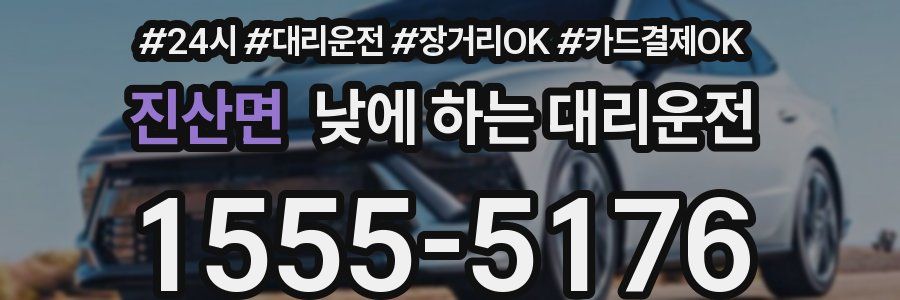 진산면 낮에 하는 대리운전