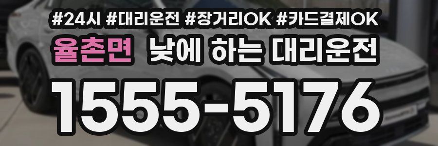 율촌면 낮에 하는 대리운전