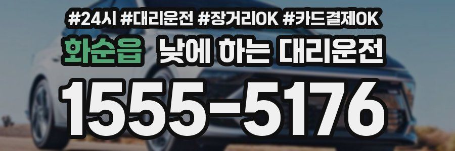 화순읍 낮에 하는 대리운전