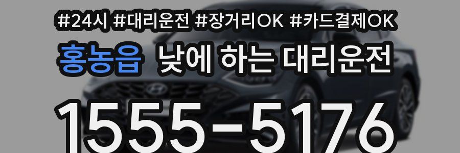홍농읍 낮에 하는 대리운전