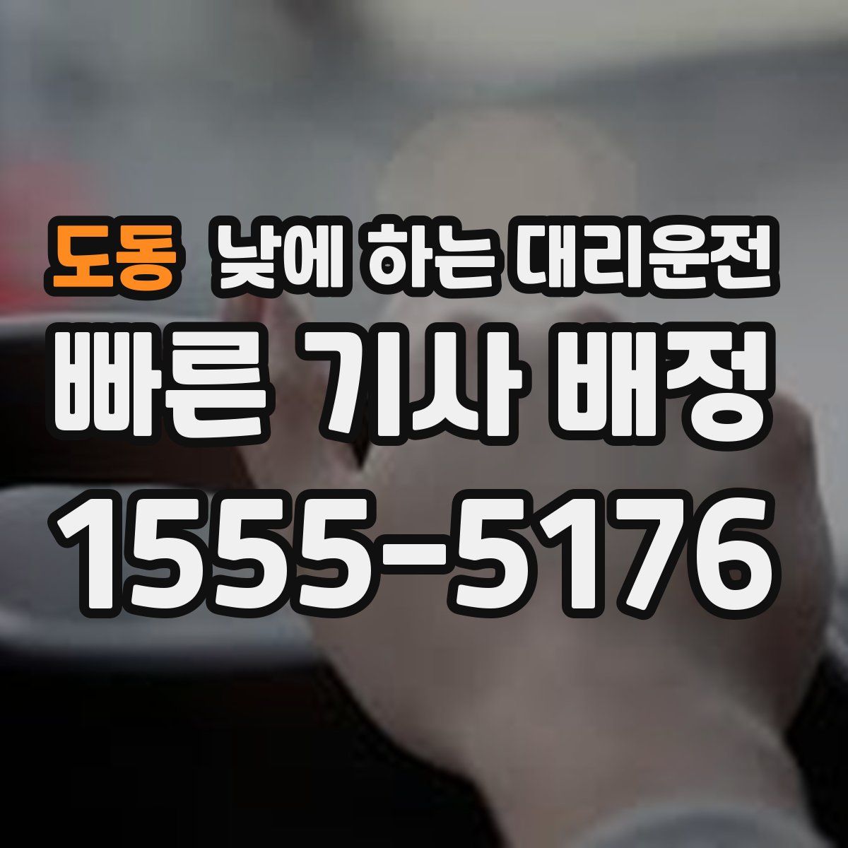 도동 낮에 하는 대리운전
