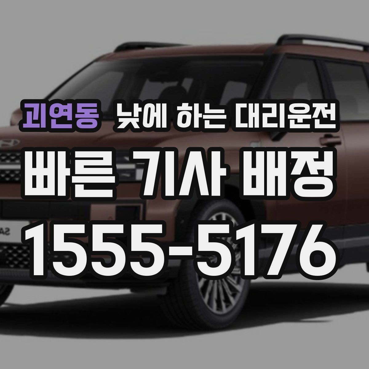 괴연동 낮에 하는 대리운전 왕복 일정이 있을 때 요청하는 방법