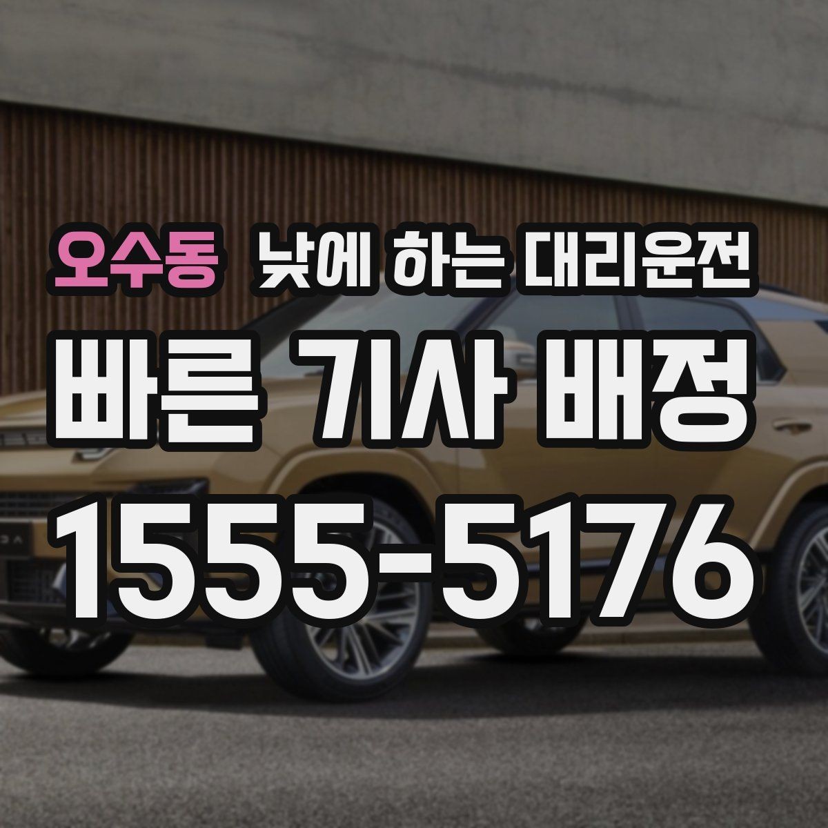 오수동 낮에 하는 대리운전 경유와 대기가 섞인 일정 요청 요령