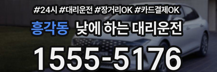 흥각동 낮에 하는 대리운전