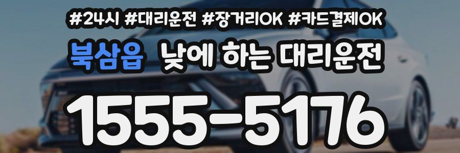 북삼읍 낮에 하는 대리운전