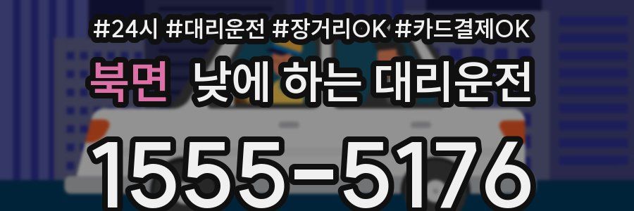북면 낮에 하는 대리운전