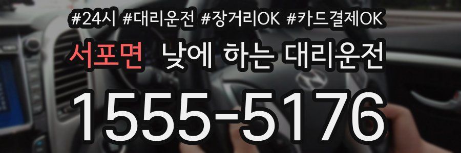 서포면 낮에 하는 대리운전