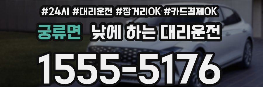 궁류면 낮에 하는 대리운전