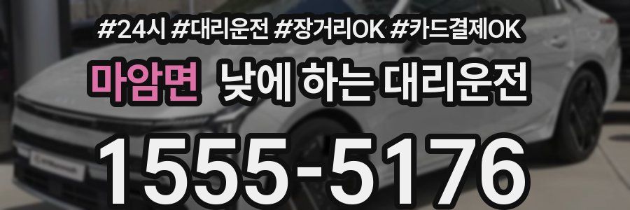 마암면 낮에 하는 대리운전