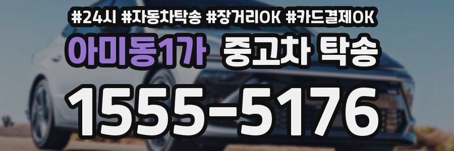 아미동1가 중고차 탁송
