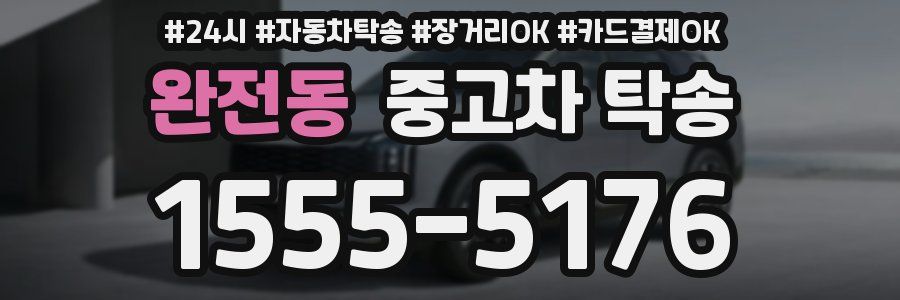 완전동 중고차 탁송