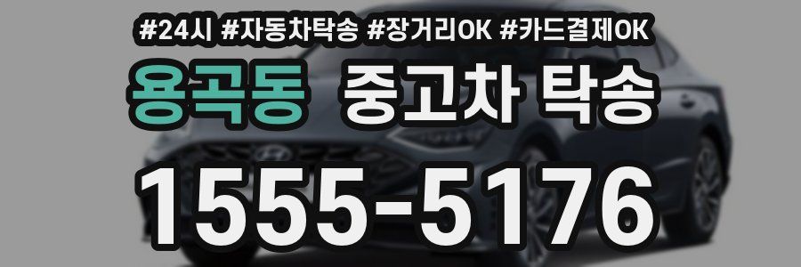 용곡동 중고차 탁송