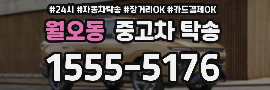 월오동 중고차 탁송
