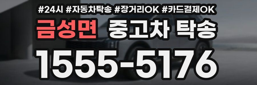 금성면 중고차 탁송