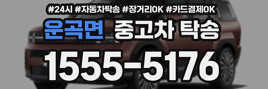운곡면 중고차 탁송