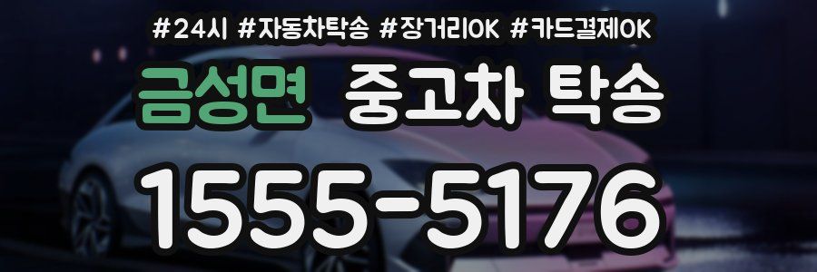 금성면 중고차 탁송