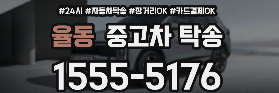 율동 중고차 탁송