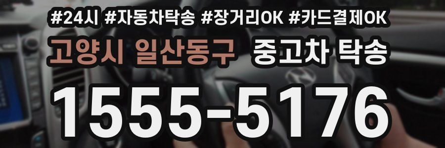 고양시 일산동구 중고차 탁송
