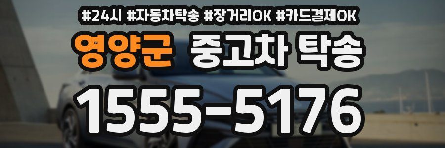영양군 중고차 탁송
