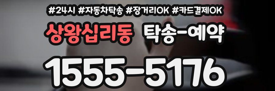 상왕십리동 탁송 예약