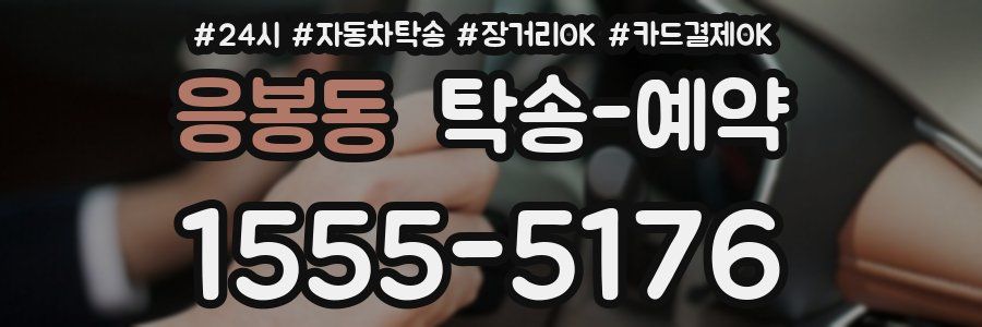 응봉동 탁송 예약