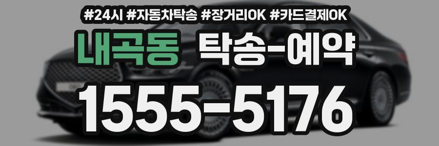 내곡동 탁송 예약