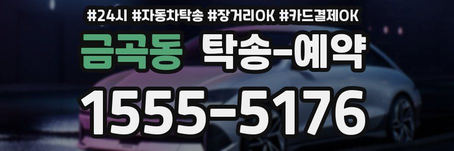 금곡동 탁송 예약