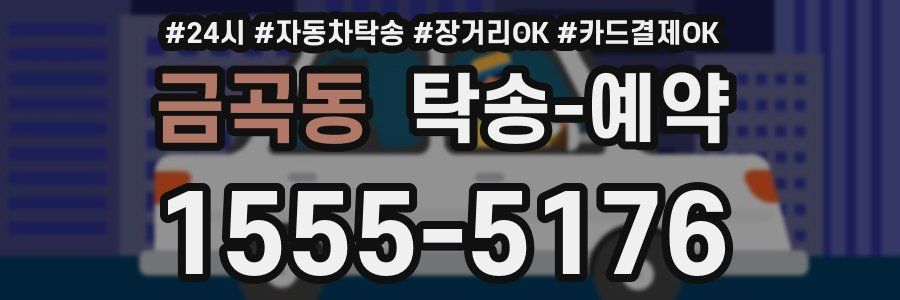 금곡동 탁송 예약