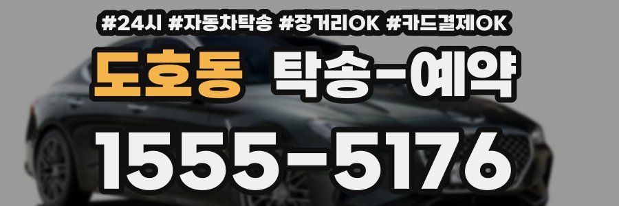 도호동 탁송 예약