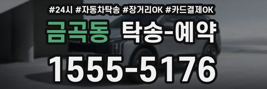 금곡동 탁송 예약