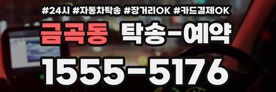 금곡동 탁송 예약