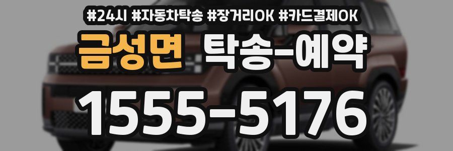 금성면 탁송 예약