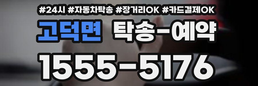 고덕면 탁송 예약