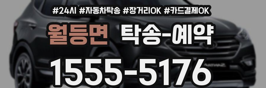 월등면 탁송 예약