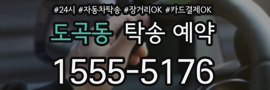 도곡동 탁송 예약