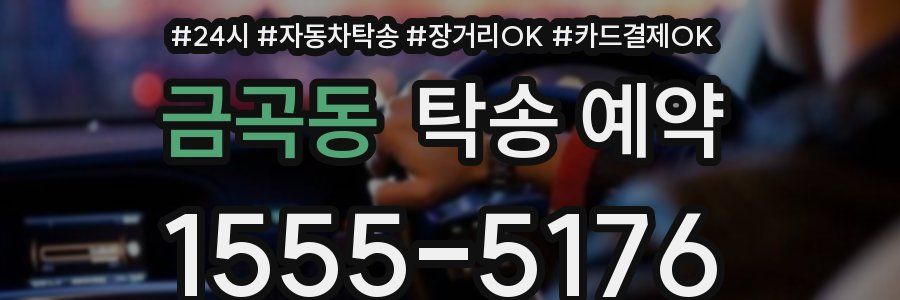 금곡동 탁송 예약