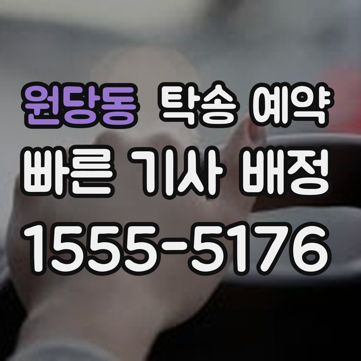 원당동 탁송 예약