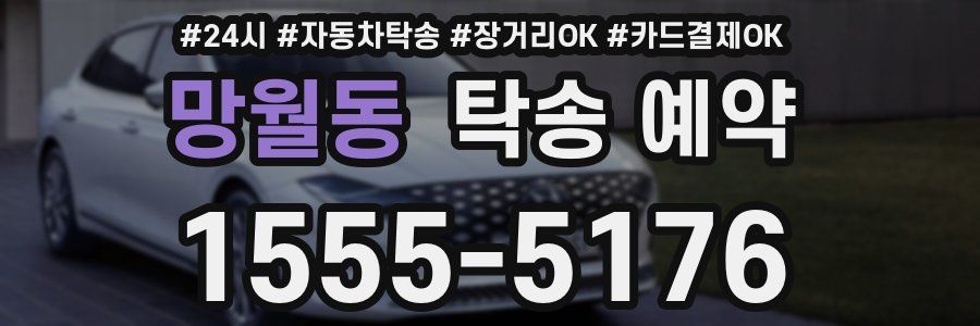 망월동 탁송 예약