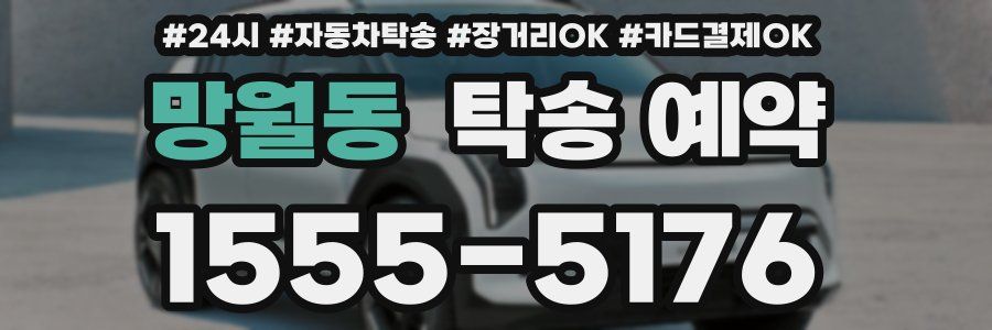 망월동 탁송 예약