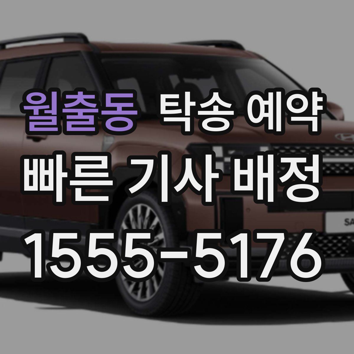 월출동 탁송 예약