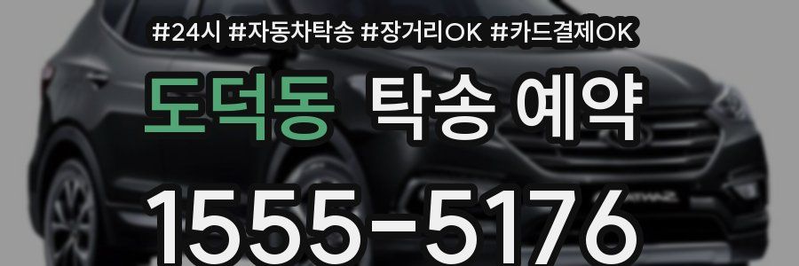 도덕동 탁송 예약