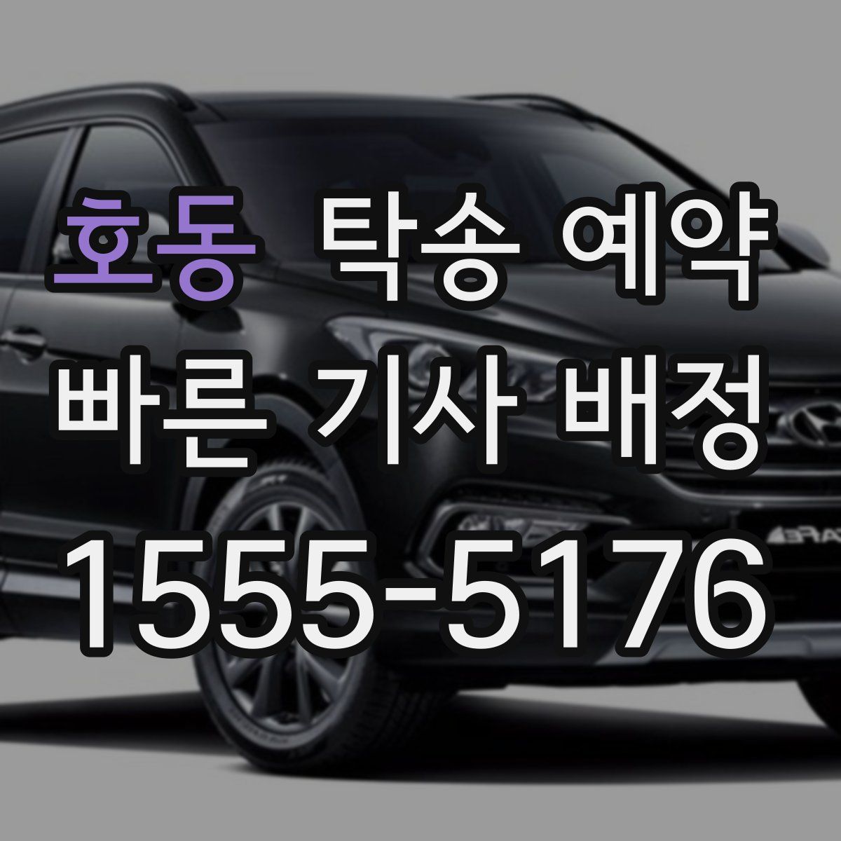호동 탁송 예약