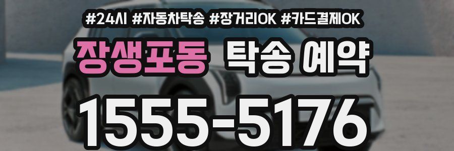 장생포동 탁송 예약