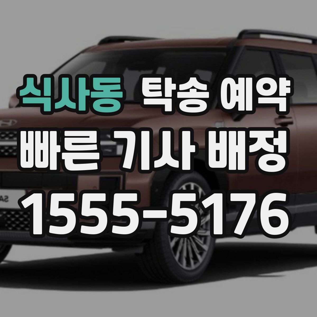 식사동 탁송 예약