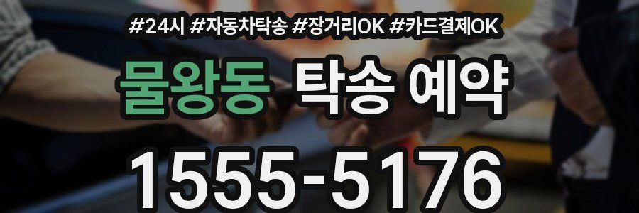 물왕동 탁송 예약