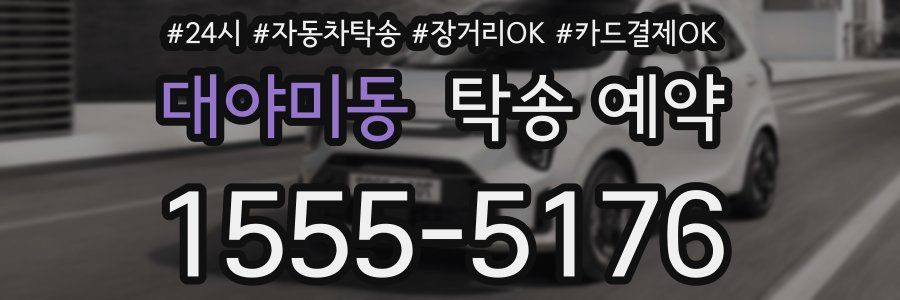 대야미동 탁송 예약