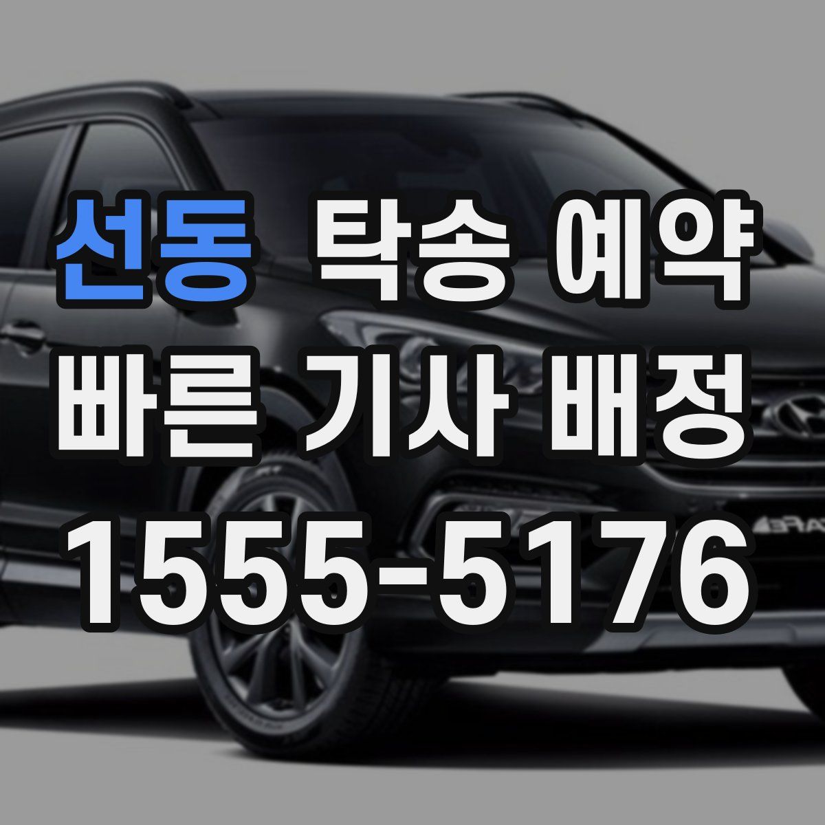선동 탁송 예약