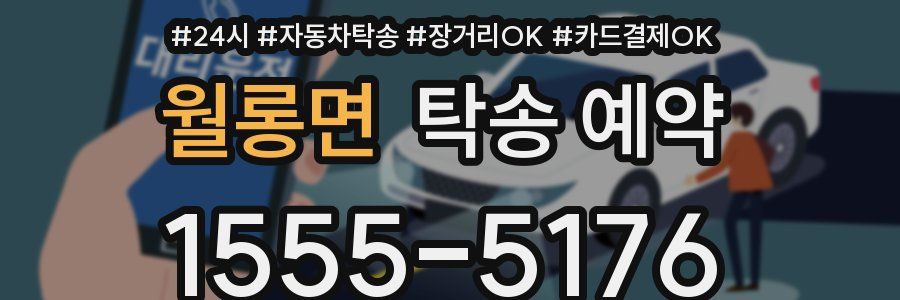 월롱면 탁송 예약