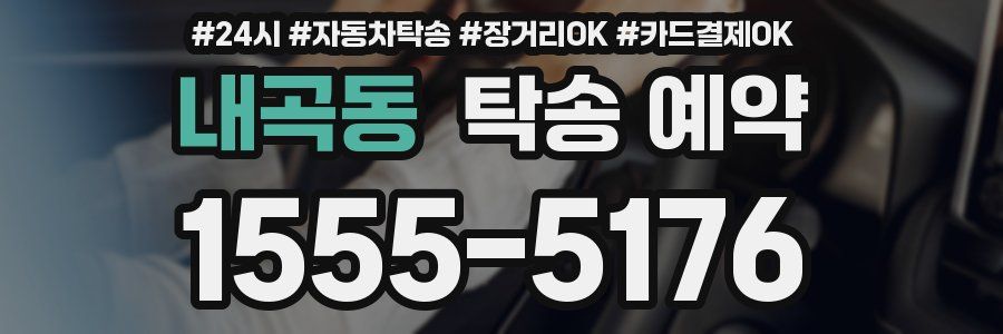내곡동 탁송 예약
