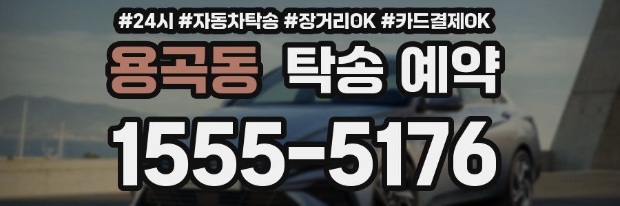 용곡동 탁송 예약